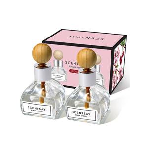 [센트세이]차량용 실내 디퓨저 자동차 방향제 블랙체리 50ml x 2