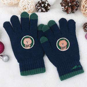 [JSG]라인프렌즈 니트장갑 [스마트라인-30119] 아동