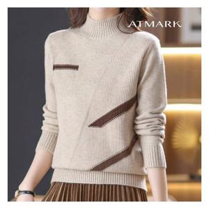 [앳마크]ATMARK 코지내추럴포켓라인니트_AA39KN070G