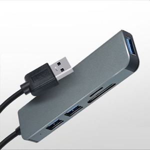 USB 3.0 A타입 초슬림형 멀티 허브 5in1 TB576 1포트 2.0 2포트 3port 외장형 카드리더기 Micro SD TF카드 SD카드