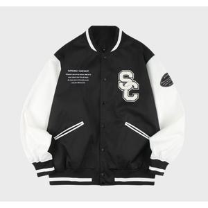 [클라이드]남여 frank sotne 레터링 부클 자수 바시티자켓 스타디움 야구 점퍼 FNCJP304U