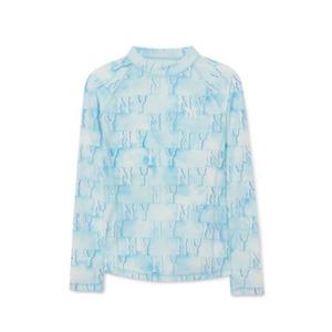 MLB래쉬가드 PQJ 3FSWM1133-50ABS 여성 워터 모노그램 전판패턴 래쉬가드