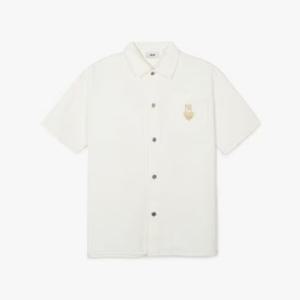 MLB반팔티 PQJ 3ADRH0143-50CRS 하트 로고 반팔 데님셔츠