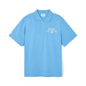 MLB긴팔티 PQJ 3APQV0243-07BLL 공용 바시티 오버핏 카라 티셔츠