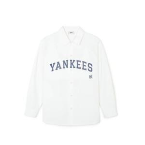 MLB긴팔티 PQJ 3AWSV0141-50WHS 바시티 코튼 긴팔 셔츠