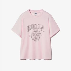 휠라 비엘라 그래픽 반팔티 FS2RSH2155F LPK WTM