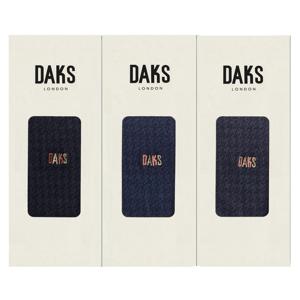 [닥스(양말)]DB 25801신사 면긴목 사선사각 3족세트