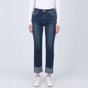 [플랙진]플랙 여성 하트 슬림 스트레이트 다크블루 PJTZ5HAK075