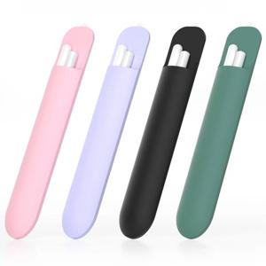 접착식 애플펜슬 S펜 필기구 실리콘 펜슬 홀더 슬리브 케이스