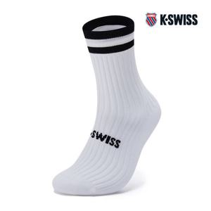 [케이스위스] (KS7_2KSSCFU002_WH_) 남성 클럽 테리 하이 크루 삭스 2KSSCFU002_WH