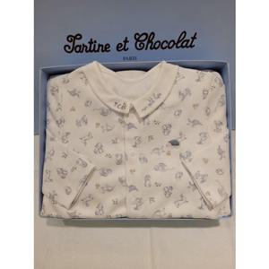 쇼콜라 BL라핀우주복 (TNOWQX022W)남아가을겨울실내복출산백일선물