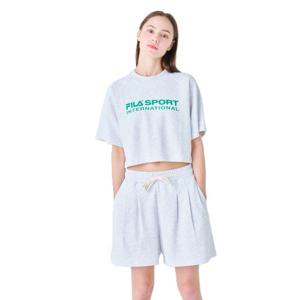 휠라 여성 인터내셔널 반팔티셔츠 FS2RSF2171F_WTM