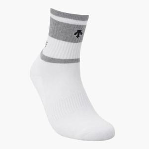 데상트골프양말 JQS DP32MFSO92-MLGG 남성 블럭 장목 삭스 / MLGG