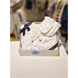 블루독베이비 10 25FW가을신상(RD)베리모달배내가운손싸개세트 (145A7000106008)