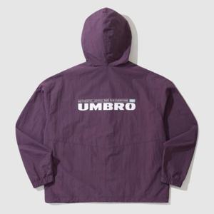 엄브로바람막이 CQK UP321CJK97-DVI1 클래식 후드형 바람막이 집업 자켓 / DEEP VIOLET