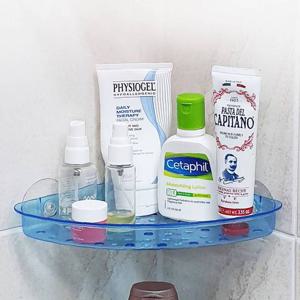 간편 탈부착 욕실선반 욕실수납장 코너 흡착선반