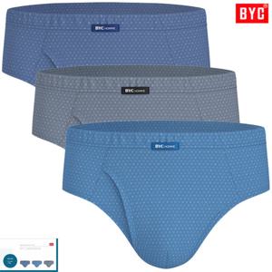BYC입체적육각구조패턴유소변구맥시삼각팬티3매입MCF2267
