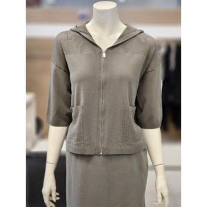 더아이잗 세이브존07 펀칭후드 집업가디건 IP8M1CD801