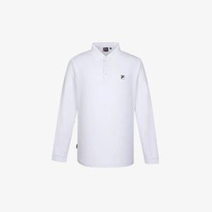 휠라반팔티 TQJ FS2TLG3301U-OWH 테니스 피케 긴팔티