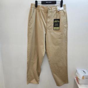 뱅뱅 BANG BANG H 뱅뱅 남성 봄 허리 뒷밴드 허벅지 넓고 기장 짧게 나온 스판 면바지 NPL262