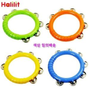 유아용품 할릴릿 링탬버린 MT508 색상1개 임의배송 기타음악 악기놀이 음악 완구 매트