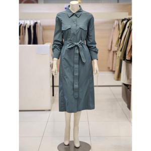 더아이잗 세이브존07 포켓 트렌치 원피스 IM9M0OP76