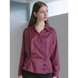 [아날도바시니](아날도바시니) 턱 라인 셔츠 블라우스(AW09BL21M