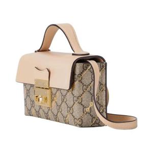 구찌 패드락 미니백 홀스빗 프린트 베이지 에보니 슈프림 774342-FACYR-8548