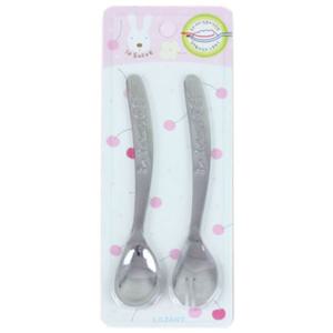 르슈크레 스텐 스푼포크세트(5개입) Z60 스푼포크세트 유아스푼 포크 이유식용품