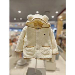 블루독베이비[hu] 25.FW겨울신상 CR)큐트베어퍼점퍼 45C13-111-01 겨울점퍼 아우터 퍼점퍼 후드점퍼