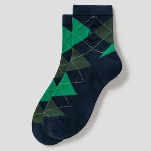 [빈폴] [발편한]여성 아가일 중목 양말-네이비 BE58KTL12R022(여)