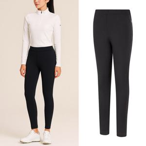 비티알 여성 가을 플리스 보온 스판 골프 레깅스 바지 BSC094RP3W