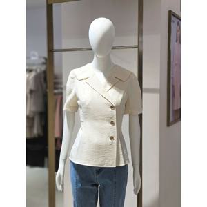 [에꼴드파리]MARIO사선 세일러 카라 블라우스 M14RB36WBAM14Z