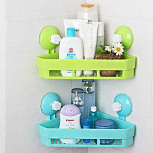 흡착식 욕실 정리 코너 선반 다용도 거치대