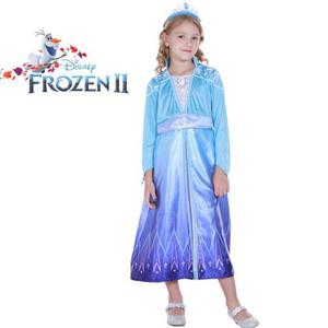 겨울왕국2 엘사 일반형 코스튬 여아동 파티의상 왕관 겨울왕국드레스 엘사옷 캐릭터코스튬 할로윈데이 생일파티 겨울왕국의상 여아파티의상 엘사코스튬 코스튬의상