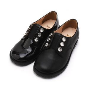 [바나나팜스]주니어 아동 구두 p큐빅 단화 로퍼-230mm(pt)