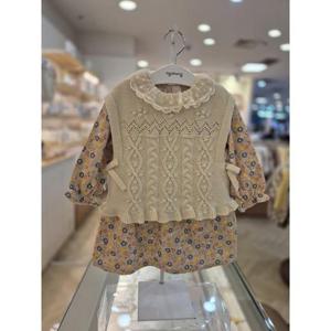 아가방 세이브존03 아가방 모아 팝콘 조끼 원피스세트 AT01R734051A