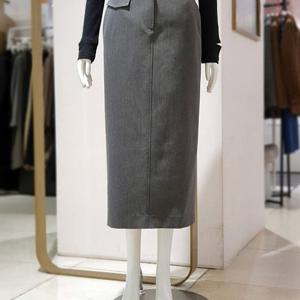 [에꼴드파리]MARIO와우다H라인롱스커트 RB3YWSAM06Z