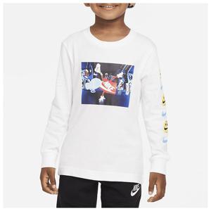 [나이키 국내매장 정품] BOY BOXY SMILEY LS TEE DR8585-100