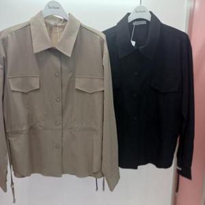 Destijl HC06 최강스판 품편한 옆트임 후들후들아우터점퍼형 남방 라디아셔츠블라우스 D2533bl04