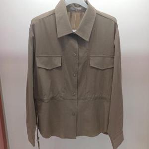 Destijl HC06 최강스판 품편한 옆트임 아우터점퍼형 남방 라디아셔츠블라우스 D2533bl04B