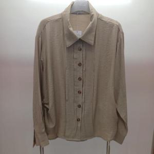 Destijl HC06 엉덩이길이 뱃살커버 스트링 부드럽고 깔끔한 남방형 셔츠블라우스 D2533bl03B