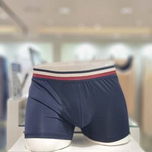 [엘르] 네이비 삼색 밴드 솔리드 남성 드로즈 EEMDR813NV