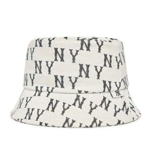 MLB모자 PQJ 3AHTM013N-50CRS 공용 빅 클래식 모노그램 버킷햇