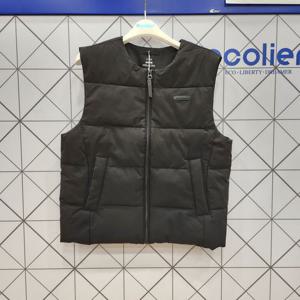 [에꼴리에]에꼴리에 더센트럴 유니 라운드넥 경량 조끼 25D0101