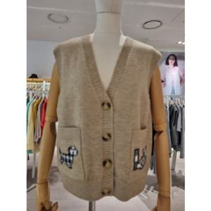 [레코브] 포켓 자가드 니트베스트(SB31EXKV510X)