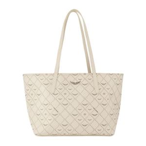 쟈딕앤볼테르 화이트 플래시 모노그램 쇼퍼 백 LWBA03896 100 F