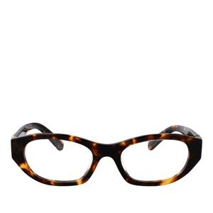미우미우 토르토이즈 렉탱귤러 아세테이트 안경테 0MU 03WV 14L