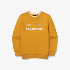 M 휠라키즈긴팔티 KQC FK2POG3201X-AMR 헤리티지 스포츠 맨투맨