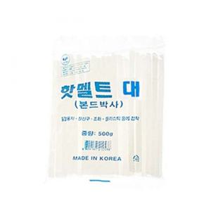 핫멜트 대 500g 글루 건심 실리콘 접착재 투명글루 글루건심 실리콘건 실리콘접착제 투명글루건 휴대용글루건